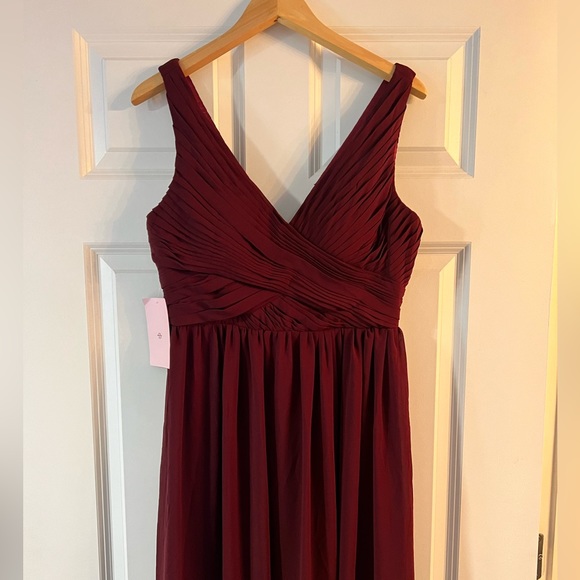 BHLDN NWT Maroon Formal Dress - Picture 3 of 8